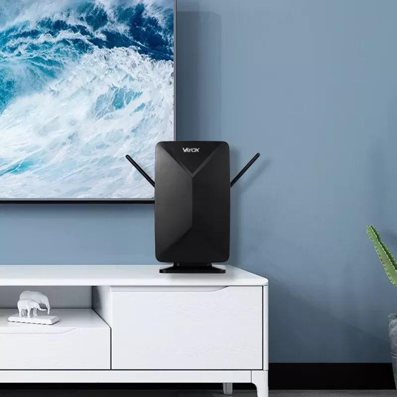 VAYOX VA0248 Indoor/Outdoor DVB-T/T2 4K Antenne mit Verstärker und LTE 4G Filter