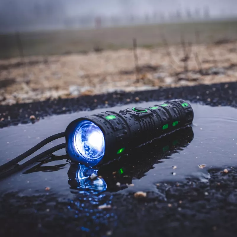 VAYOX Pro Series VA0365 Taktische wiederaufladbare Taschenlampe 1200lm