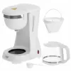 Adler AD 4381 Filterkaffeemaschine, 600 W, Weiß