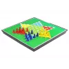 LEAN TOYS Magnetisches Spielbrett-Set 7 in 1 Schach Ludo Backgammon Dame