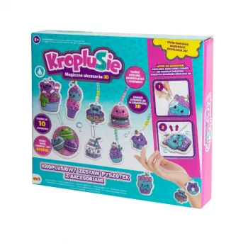 EPEE Kroplusie Kreativ-Knete-Set mit Zubehör - Spielzeug-Essen & Desserts