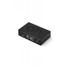 LEXON Flip Premium Alarm Clock Dual-Sided Black LR152N