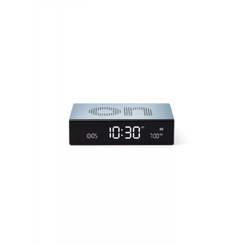Lexon Flip Premium Alarm Clock Light Blue LR152LB1