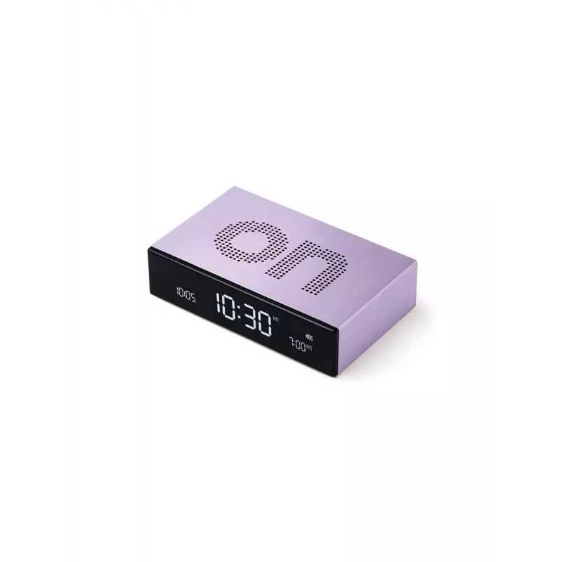 LEXON Flip Premium Wecker doppelseitig Lila LR152LL