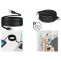 LogiLink CU0232 Magnetisches USB-C-auf-USB-C-Kabel, USB 2.0, 100W, 1,5 m, Schwarz