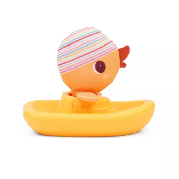 Lilliputiens Badespielzeug Boot mit Plüsch-Ente Gaspard 6m+
