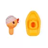 Lilliputiens Badespielzeug Boot mit Plüsch-Ente Gaspard 6m+