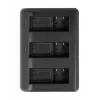 Newell SDC-USB Triple-Channel Charger für DJI Osmo Action BCX204 Akkus