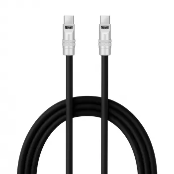 Newell USB-C auf USB-C Kabel 100W 2m Silikon Schwarz