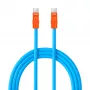 Newell USB-C auf USB-C Kabel 100W, 2m, Silikon, Blau-Orange