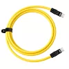 Newell USB-C auf USB-C Kabel 100W, 2m, Silikon, Gelb-Schwarz