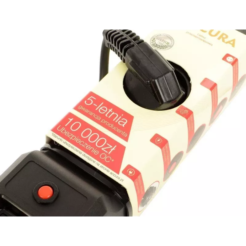 Accura Premium Sagitta 3 Outlets 3.0m Surge Protected Power Strip
