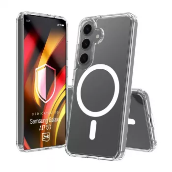 3MK PROTECTION Samsung Galaxy A17 5G/4G - 3mk Hardy LiqForce MagCase Schwarz