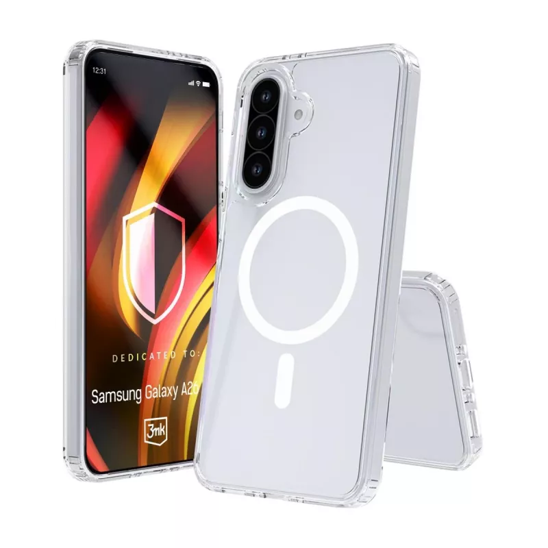 3MK PROTECTION Samsung Galaxy A26 5G - 3mk Hardy LiqForce MagCase Black