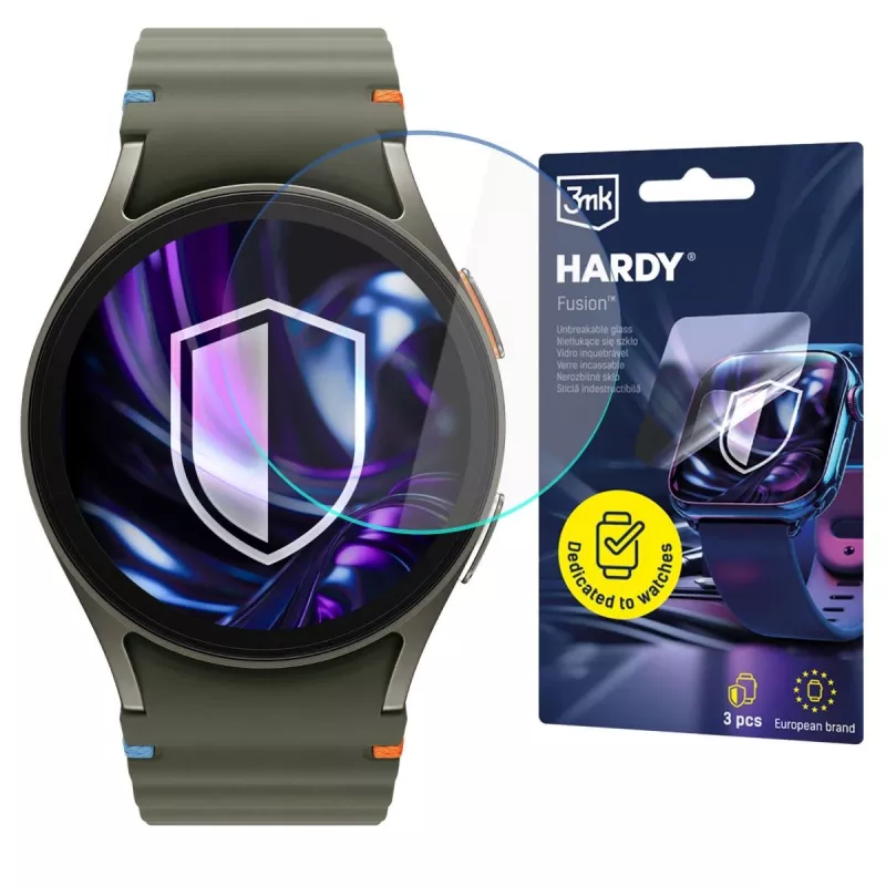 3MK PROTECTION Hardy Fusion Displayschutzfolie für Samsung Galaxy Watch 7 40mm
