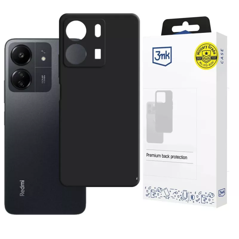 3MK PROTECTION Poco C65 - 3mk Hardy Mellow Case Black