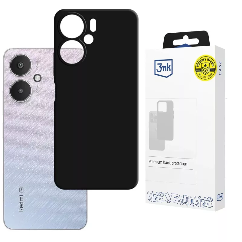 3MK PROTECTION Hardy Mellow Case für Xiaomi Redmi 13C 5G - Schwarz