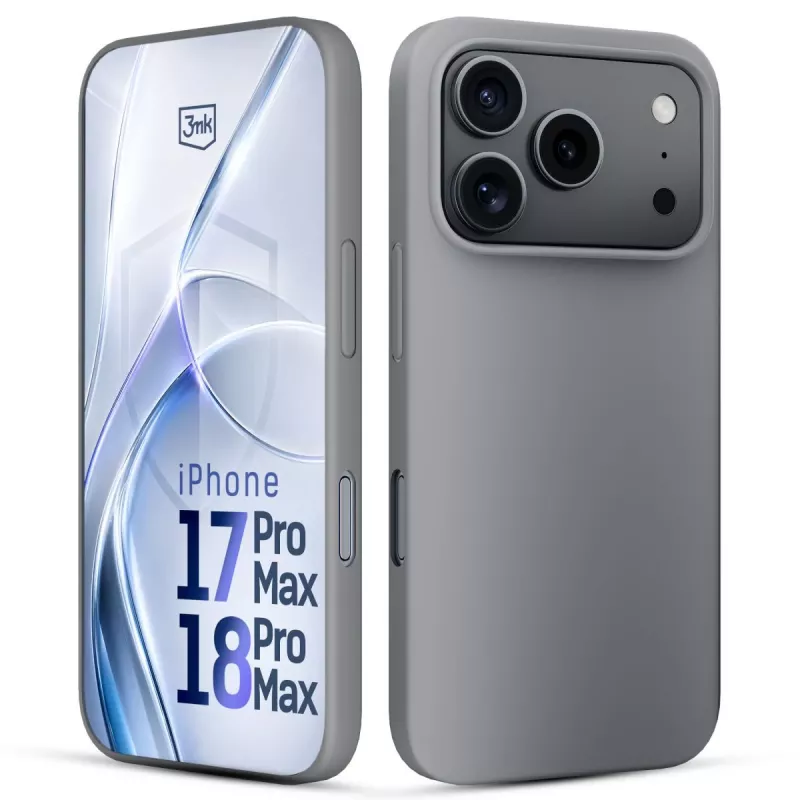 3MK PROTECTION Apple iPhone 17 Pro Max Hardy Mellow Case Grau