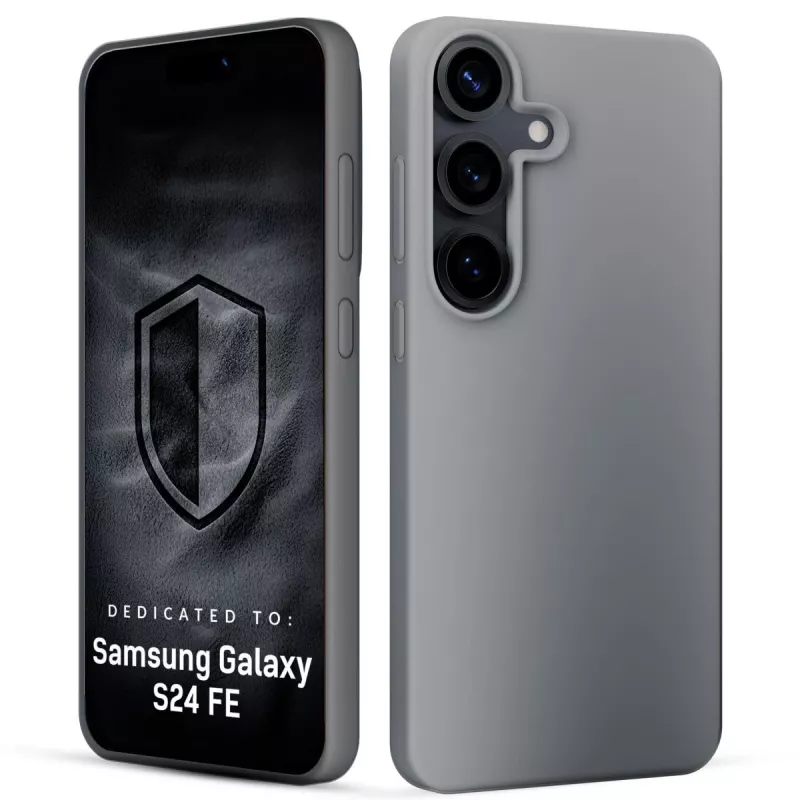 3MK PROTECTION Samsung Galaxy S24 FE - 3mk Hardy Mellow Case Gray