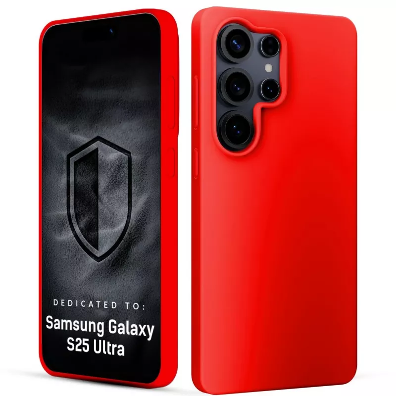 3MK PROTECTION Samsung Galaxy S25 Ultra - 3mk Hardy Mellow Case Red