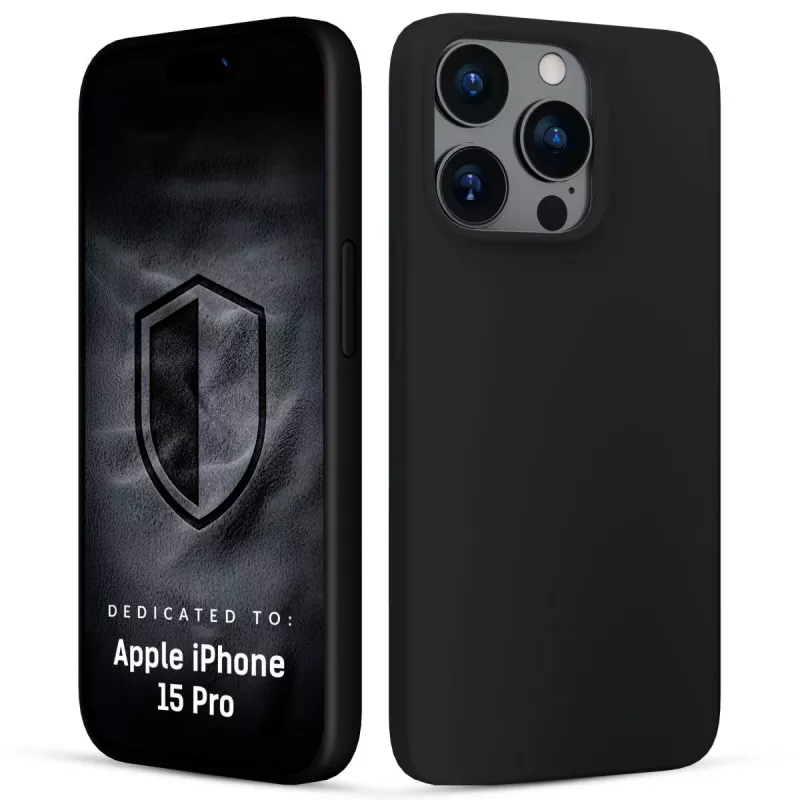3MK PROTECTION Hardy Mellow MagCase Black für Apple iPhone 15 Pro