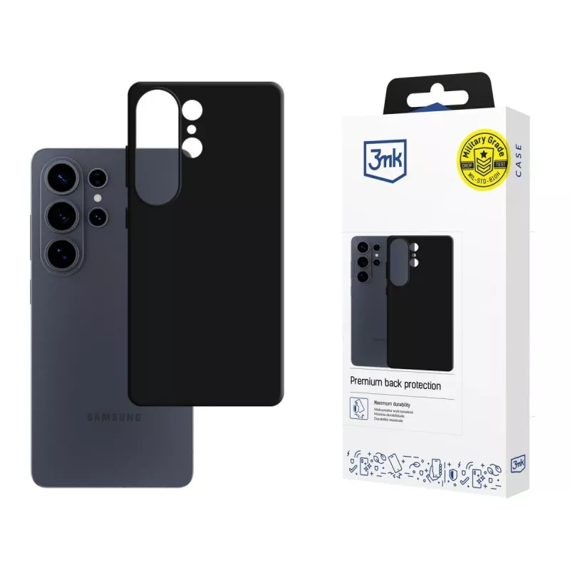 3MK PROTECTION Samsung Galaxy S26 Ultra - 3mk Hardy Mellow MagCase Schwarz