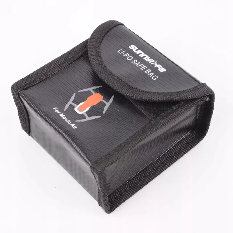 SUNNYLIFE Feuerfeste Tasche für 2 DJI Mavic Air Akkus