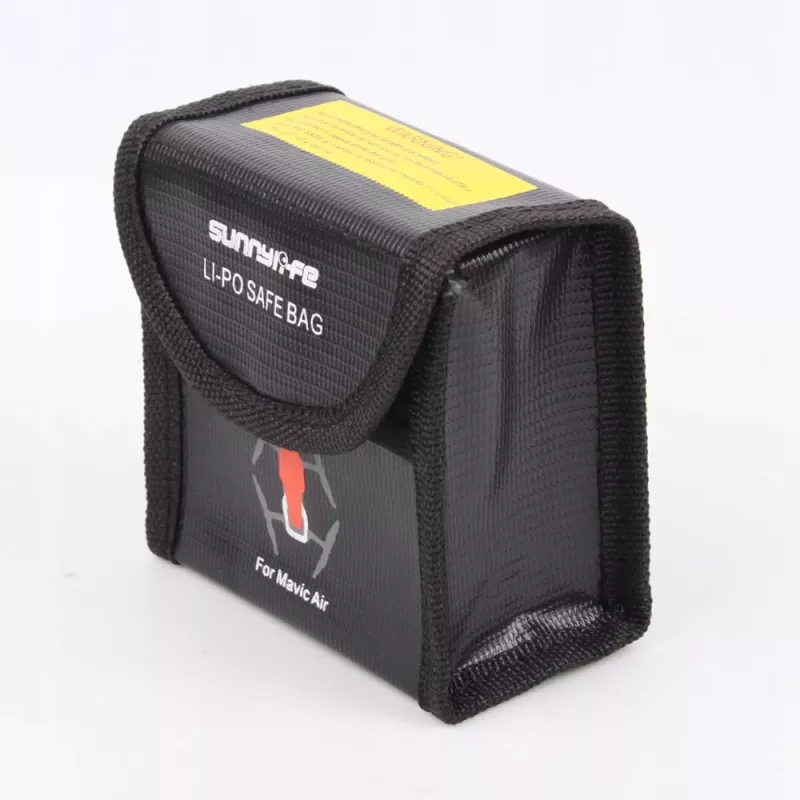 SUNNYLIFE Feuerfeste Tasche für 2 DJI Mavic Air Akkus