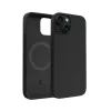 Crong Color Cover Magnetic Case für Apple iPhone 15 Plus mit MagSafe (Schwarz)