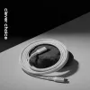 Crong Armor Link USB-C auf USB-C Kabel 100W PD 5A 200cm Weiß