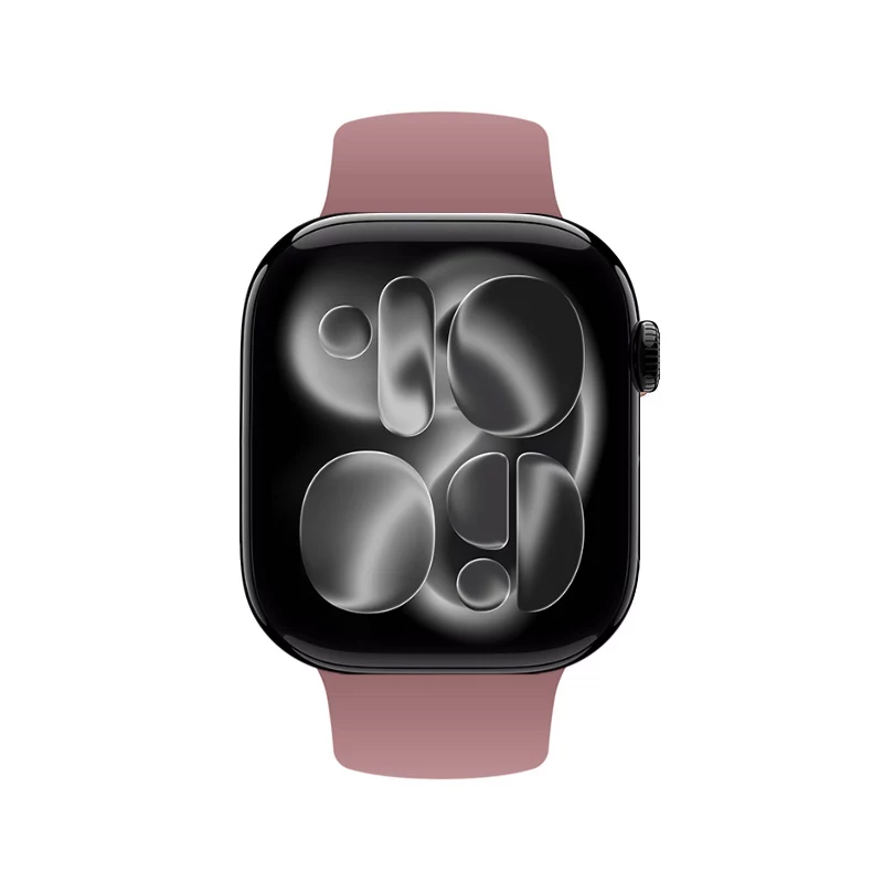 Crong Liquid Silicone Strap für Apple Watch 38/40/41/42 mm - Dusty Pink