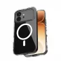 Crong Hybrid Clear Magnetic Case für Honor 600 5G, MagSafe-kompatibel, Transparent