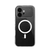 Crong Hybrid Clear Magnetic Case für Honor 600 5G, MagSafe-kompatibel, Transparent