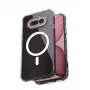 Crong Hybrid Clear Magnetic Case für Nothing Phone 4a, MagSafe-kompatibel, Transparent