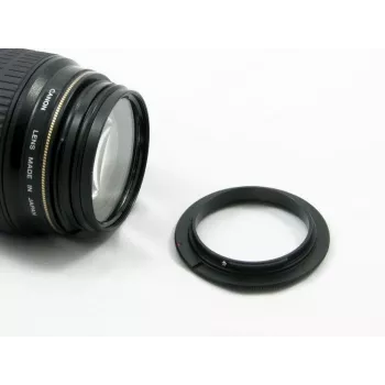 JJC Makro-Umkehrring-Adapter für Pentax K-Bajonett Kameras - 49mm