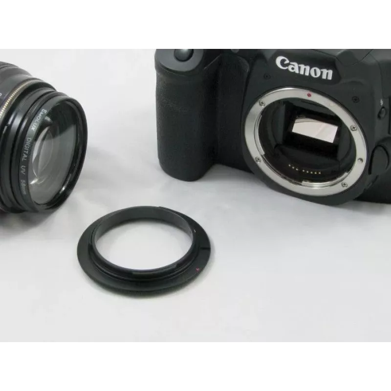 JJC Makro-Umkehrring-Adapter für Pentax K-Bajonett Kameras - 49mm