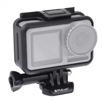 PULUZ Rahmenhalterung Schutzhülle für DJI Osmo Action - Schwarz (PU338B)