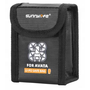 SUNNYLIFE Akku-Schutztasche für DJI Avata Intelligent Flight Battery - Schwarz