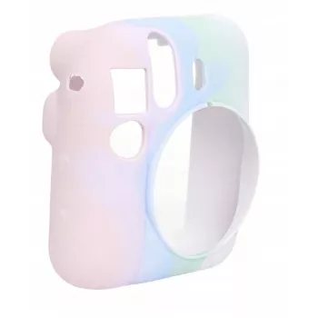 LOVEINSTANT Silikonhülle für Fujifilm Instax Mini 12 - Pastellfarben