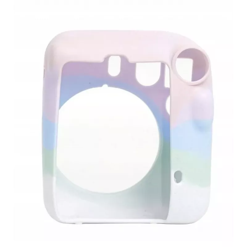 LOVEINSTANT Silikonhülle für Fujifilm Instax Mini 12 - Pastellfarben
