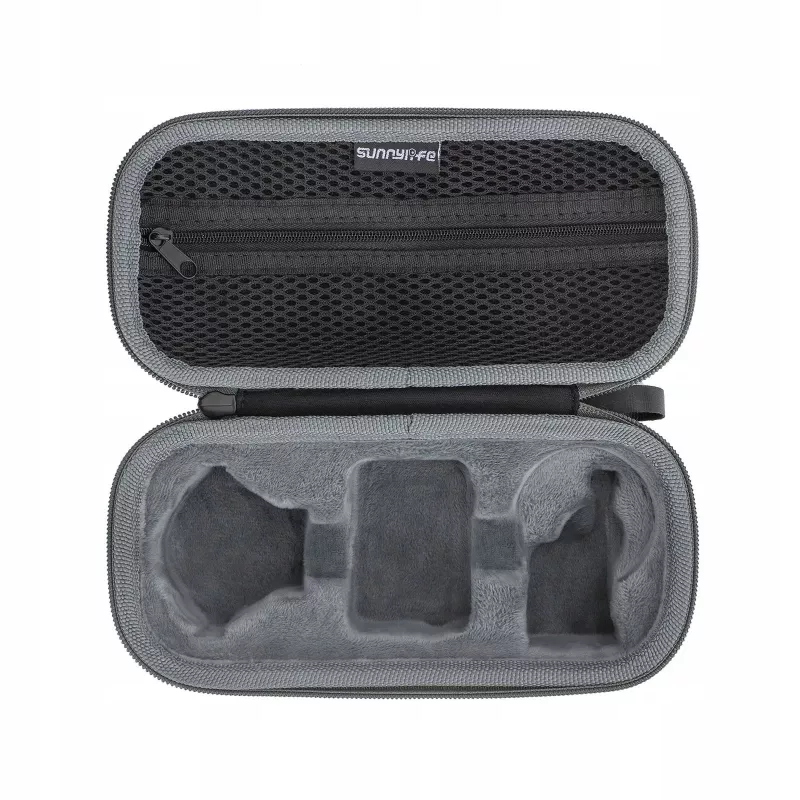 SUNNYLIFE Schutztasche für Insta360 Go 3, Schwarz, Nylon, EVA, stoßfest, staubdicht, spritzwassergeschützt, mit Handschlaufe