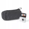 SUNNYLIFE Schutztasche für Insta360 Go 3, Schwarz, Nylon, EVA, stoßfest, staubdicht, spritzwassergeschützt, mit Handschlaufe