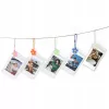 LOVEINSTANT 5x Hänge-Bilderrahmen-Set für Fuji Instax Mini 12 40 11 8 7s Evo Liplay Link 2 SE Zink