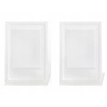 LOVEINSTANT 2x Transparenter Bilderrahmen + Aufbewahrungsbox für Fujifilm Instax Mini 12, 11, 9, 8, 7s, 70, 90, 50, 40, Evo, Liplay, Link 2, Link SE