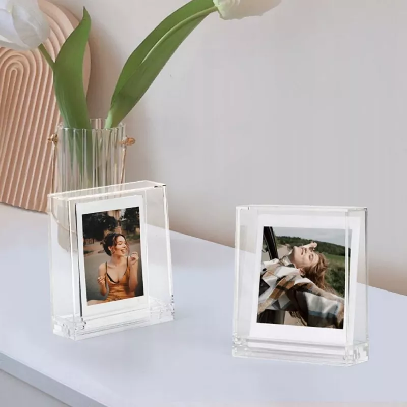LOVEINSTANT Transparenter Acryl-Bilderrahmen für Fujifilm Instax Square Link SQ40 SQ1 SQ6 SQ10 SQ20