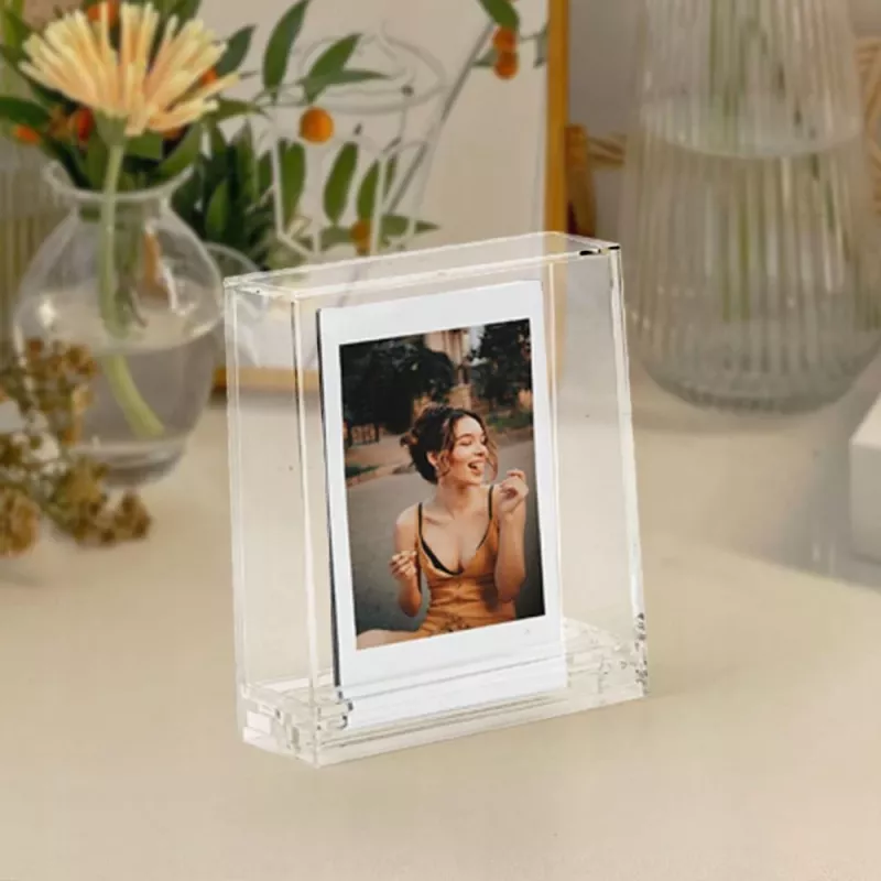 LOVEINSTANT Transparenter Acryl-Bilderrahmen für Fujifilm Instax Square Link SQ40 SQ1 SQ6 SQ10 SQ20