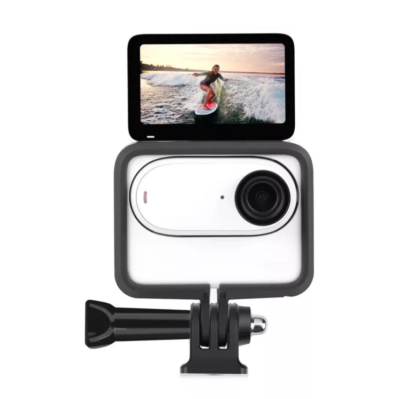 PULUZ Rahmenhalterung Schutzhülle Stativadapter für Insta360 GO 3 (PU881B)
