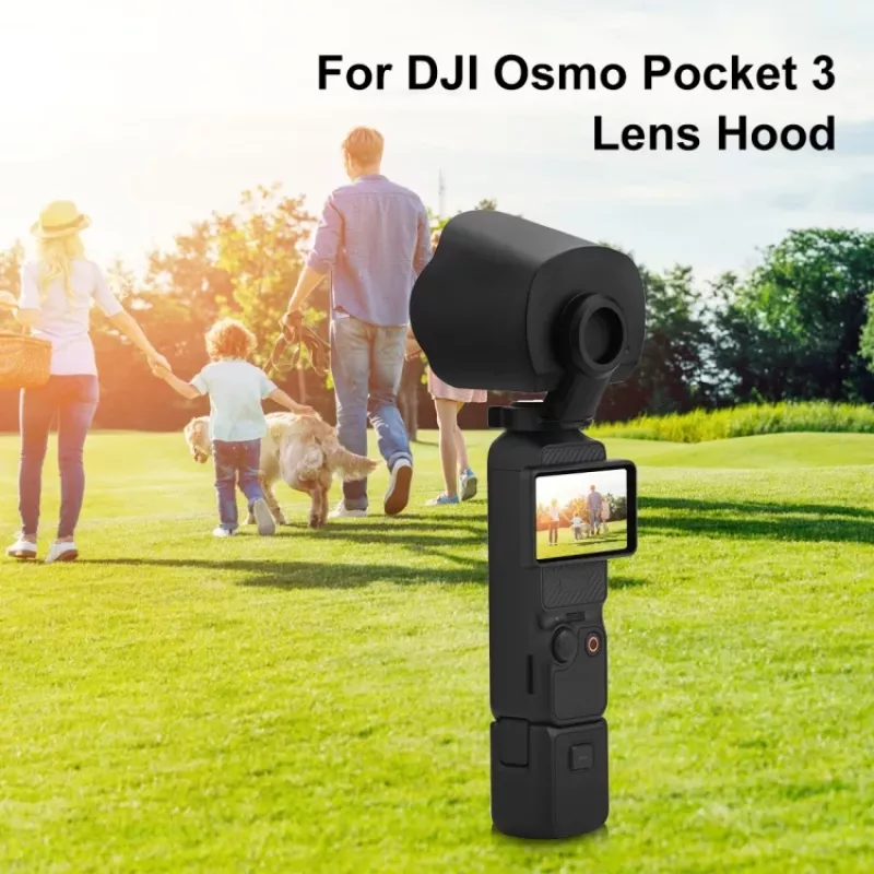 PULUZ Lens Hood Sunshade für DJI Osmo Pocket 3 PU895B