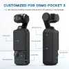 PULUZ Silikon-Schutzhülle für DJI Osmo Pocket 3 - Schwarz