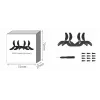 SUNNYLIFE 3032S-2-D Propeller Set 4 Stück für DJI Avata 2 - Schwarz